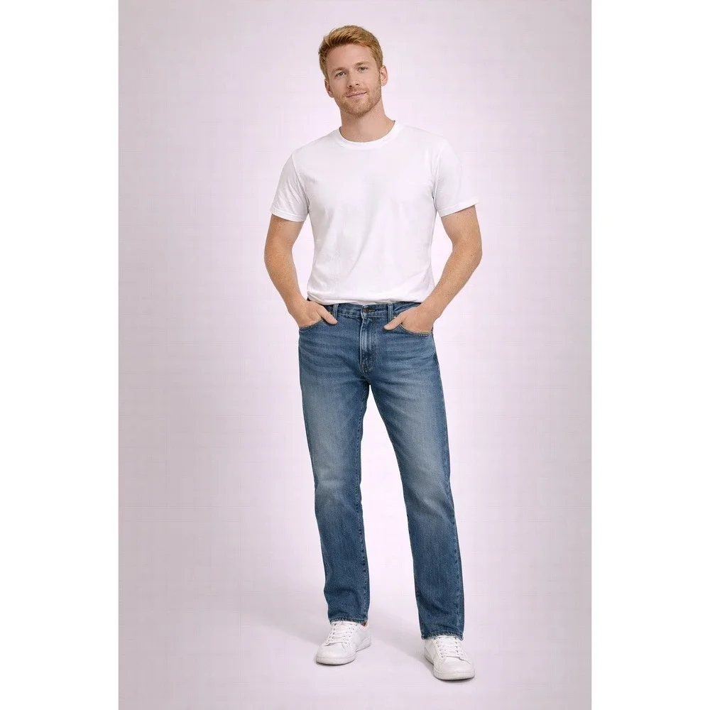 Levi's 505 Straight Leg Jeans Mens 40x32‎ Blue Excellent Medium Wash Regular Fit